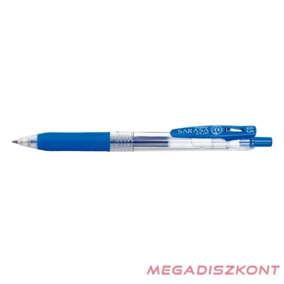 Zseléstoll ZEBRA Sarasa nyomógombos 0,5 mm kobaltkék