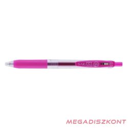 Zseléstoll ZEBRA Sarasa nyomógombos 0,5 mm magenta