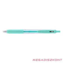   Zseléstoll ZEBRA Sarasa Clip Milk nyomógombos 0,5 mm pasztell kékeszöld