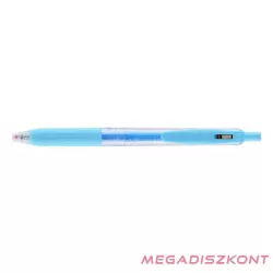   Zseléstoll ZEBRA Sarasa Clip Milk nyomógombos 0,5 mm pasztell kék