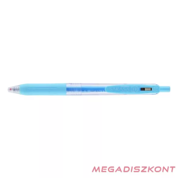 Zseléstoll ZEBRA Sarasa Clip Milk nyomógombos 0,5 mm pasztell kék