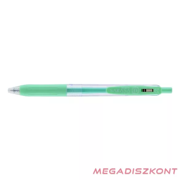 Zseléstoll ZEBRA Sarasa Clip Milk nyomógombos 0,5 mm pasztell zöld