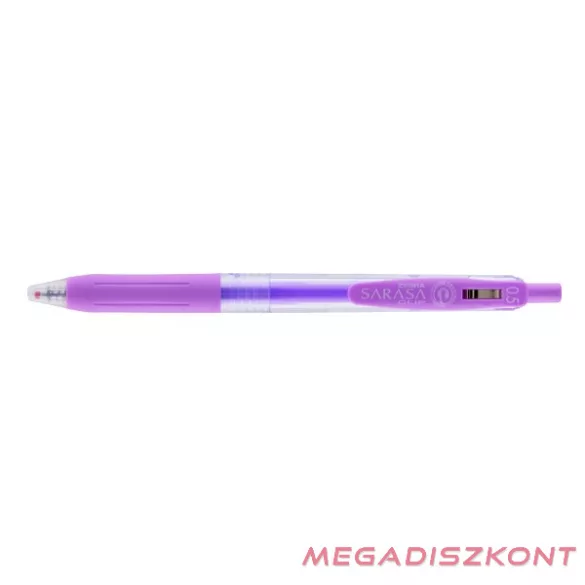 Zseléstoll ZEBRA Sarasa Clip Milk nyomógombos 0,5 mm pasztell lila