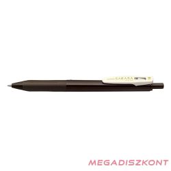   Zseléstoll ZEBRA Sarasa Clip Vintage nyomógombos 0,5 mm barnásszürke