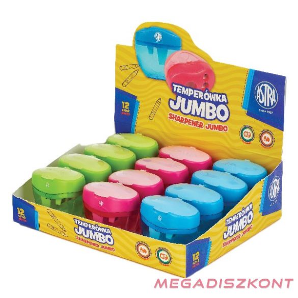 Hegyező ASTRA jumbo 3 lyukú tartályos