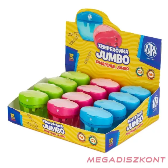 Hegyező ASTRA jumbo 3 lyukú tartályos