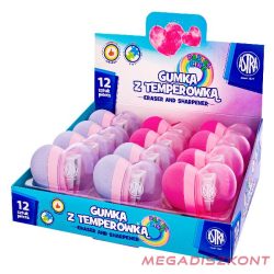 Hegyező ASTRA radírral szív forma