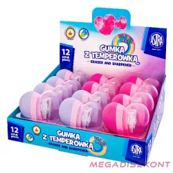 Hegyező ASTRA radírral szív forma