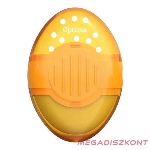 Hegyező és radír display OPTIMA 1 lyukú tartályos műanyag