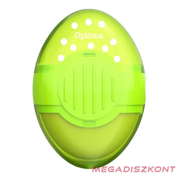 Hegyező és radír display OPTIMA 1 lyukú tartályos műanyag