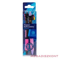 Golyóstoll ASTRA PEN radírozható cats 0,5 mm 2 darabos