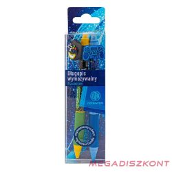 Golyóstoll ASTRA PEN radírozható gamer 0,5 mm 2 darabos
