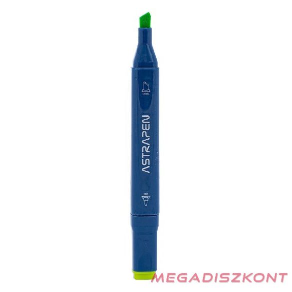 Filctoll ASTRA PEN háromszögletű kétvégű 24 színű