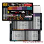 Flictoll STABILO Cretive Tips Arty Urban fémdobozos 50 darabos