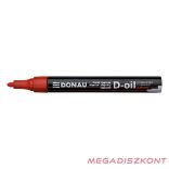 Lakkmarker DONAU D-oil 2,8 mm piros