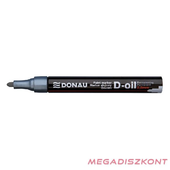 Lakkmarker DONAU D-oil 2,8 mm ezüst