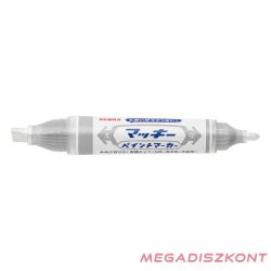   Lakkmarker kétvégű ZEBRA Mckie olajbázisú vastag 2-8 mm ezüst