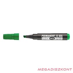Alkoholos marker ICO Permanent 12 XXL vágott zöld