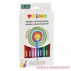 Színes ceruza PRIMO jumbo hatszögletű 12 darabos