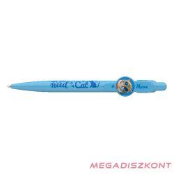 Golyóstoll ICO Cats pasztell kék
