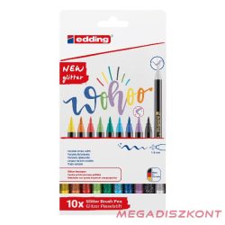 Ecsetiron EDDING 1340 csillámos 10 darabos