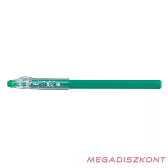 Zseléstoll PILOT Frixion ball stick kupakos radírozható 0,7 mm zöld