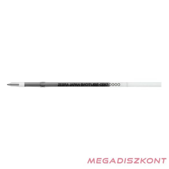 Tollbetét golyós ZEBRA Bio CEK 0,7 mm fekete