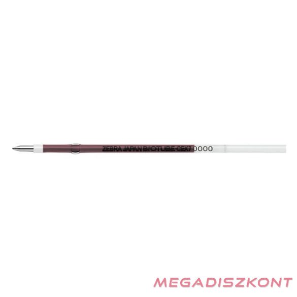 Tollbetét golyós ZEBRA Bio CEK 0,7 mm piros