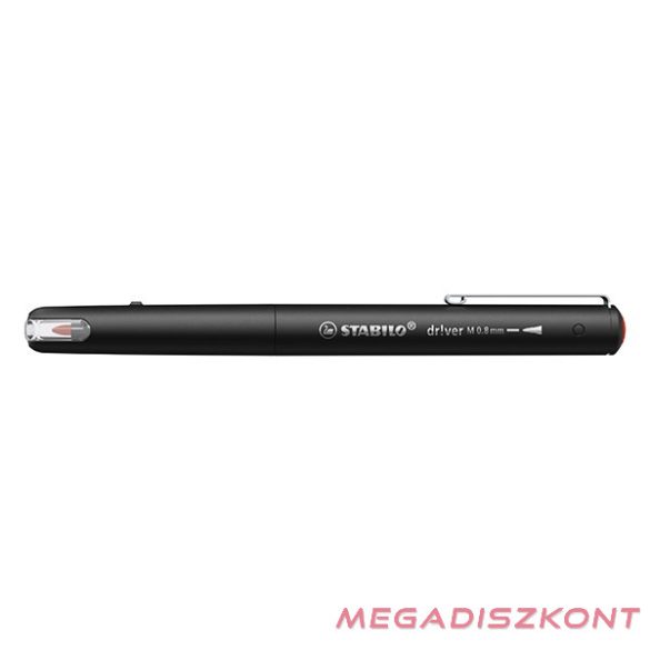 Filctoll STABILO dr!ver 0,8 mm piros