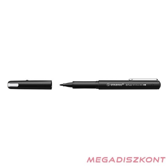 Filctoll STABILO dr!ver 0,8 mm fekete
