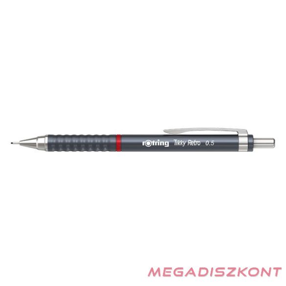 Nyomósirón ROTRING TIKKY Retro 0,5 mm szürke