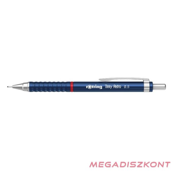 Nyomósirón ROTRING TIKKY Retro 0,5 mm kék