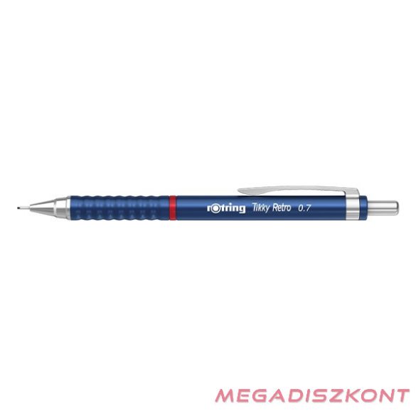 Nyomósirón ROTRING TIKKY Retro 0,7 mm kék