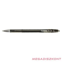 Golyóstoll OPTIMA nyomógombos TB 401 0,7 mm fekete