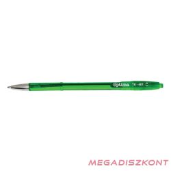 Golyóstoll OPTIMA nyomógombos TB 401 0,7 mm zöld