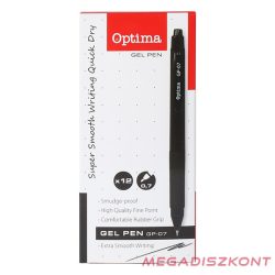 Zseléstoll OPTIMA GP-07 0,7mm fekete