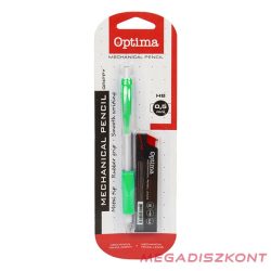   Nyomósirón OPTIMA 0,5mm vegyes színek + grafitbél 0,5mm HB