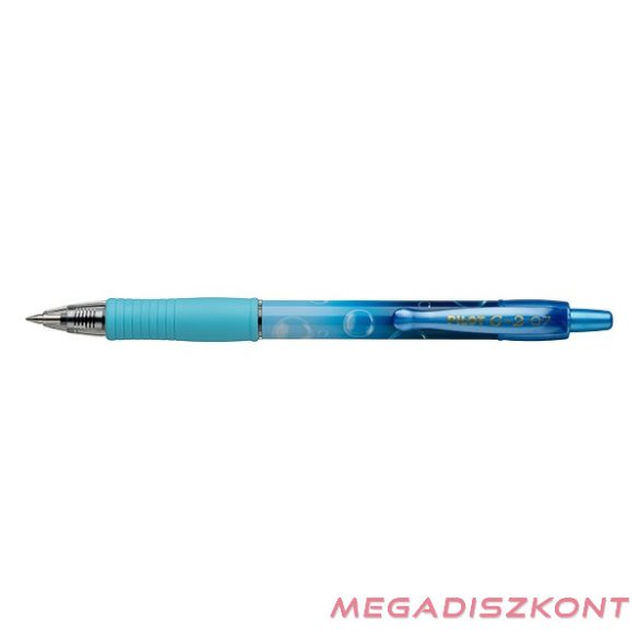 Zseléstoll PILOT G2 Bubble 0,7 kék test kék írásszín