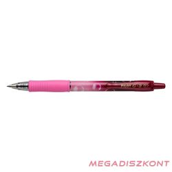   Zseléstoll PILOT G2 Bubble 0,7 rózsaszín test kék írásszín