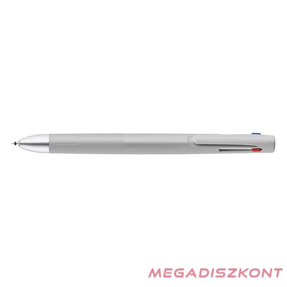 Golyóstoll ZEBRA bLen 3C 0,7mm szürke testű háromszínű