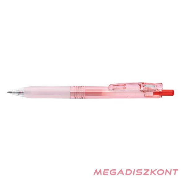 Zseléstoll ZEBRA Sarasa Clip BioTube nyomógombos 0,5 mm piros