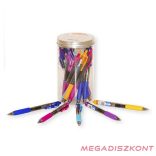 Zseléstoll NEBULO 0,5 mm vegyes színekben kék írásszín