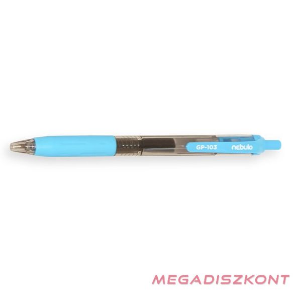 Zseléstoll NEBULO 0,5 mm vegyes színekben kék írásszín