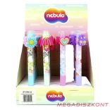 Zseléstoll NEBULO nyomógombos radírozható 0,7 mm Tavaszi csecsebecse