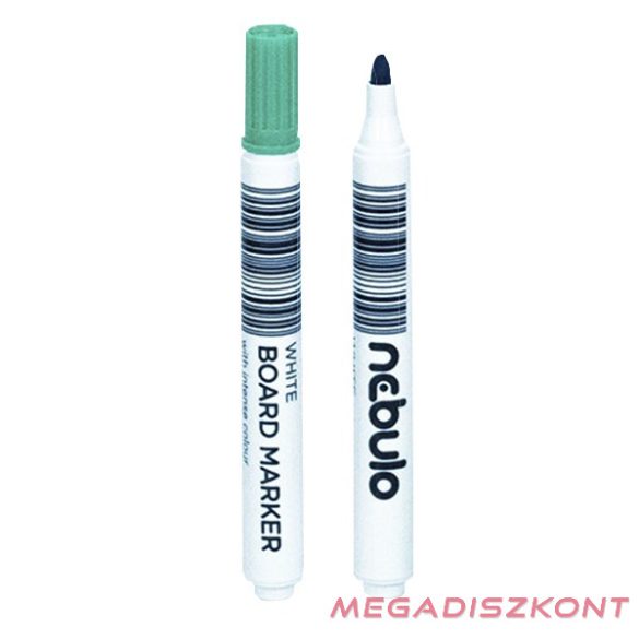 Táblamarker NEBULO kerek zöld