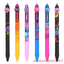   Golyóstoll COOLPACK Lilo és Stitch radírozható fekete-kék mintás