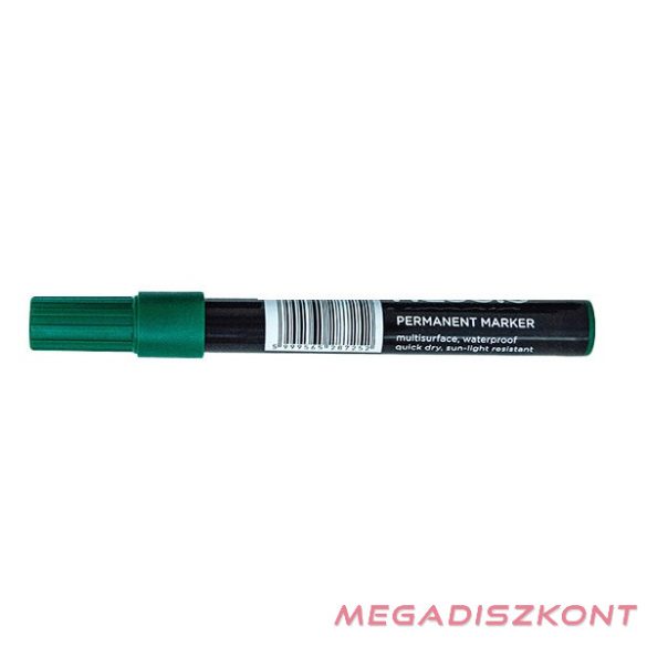 Alkoholos marker NEBULO 233-S kerek zöld
