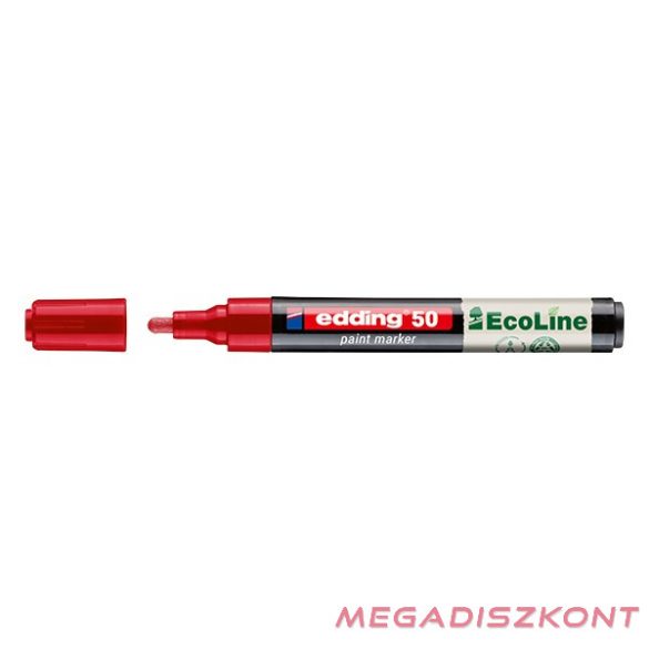 Lakkmarker EDDING 50 2-3 mm piros