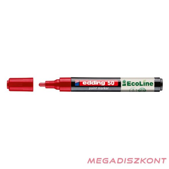 Lakkmarker EDDING 50 2-3 mm piros