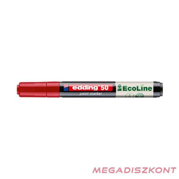 Lakkmarker EDDING 50 2-3 mm piros